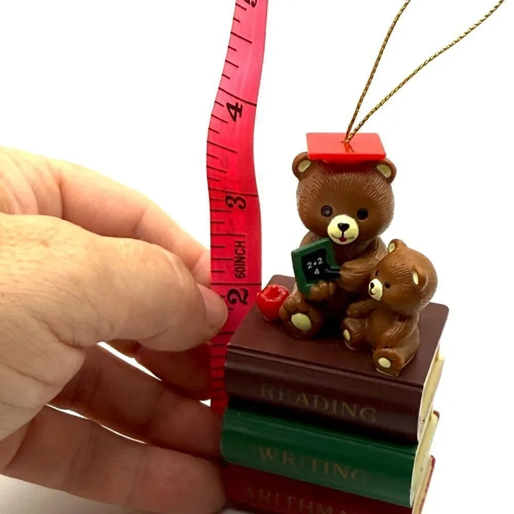 Vintage House of Lloyd Christmas Teacher Student Ornament 1989 Secret Drawers